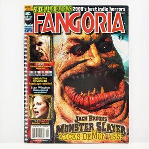 Fangoria Magazine #276 Sept. 2008 True Blood Death Race Stan Winston Horror
